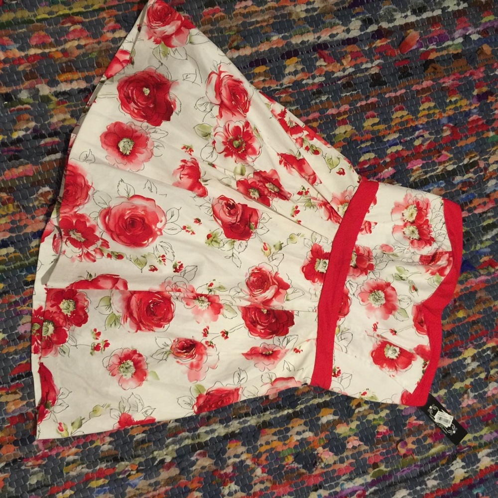 NWT. Rose Party Dress